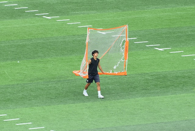 在于场上的